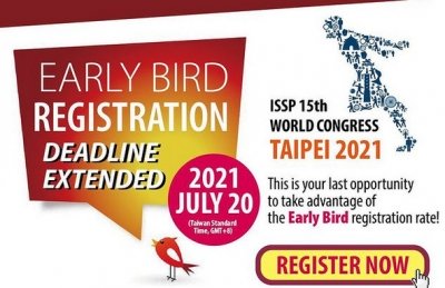 ISSP 2021 early bird registration has been extended to July 21